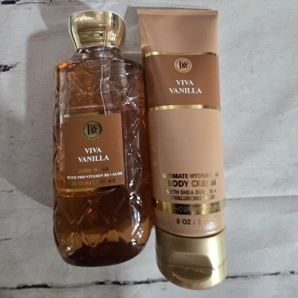 NEW! Bath & Body Works Viva Vanilla Body Care Wash Lotion Cream Fragrance - Picture 1 of 2